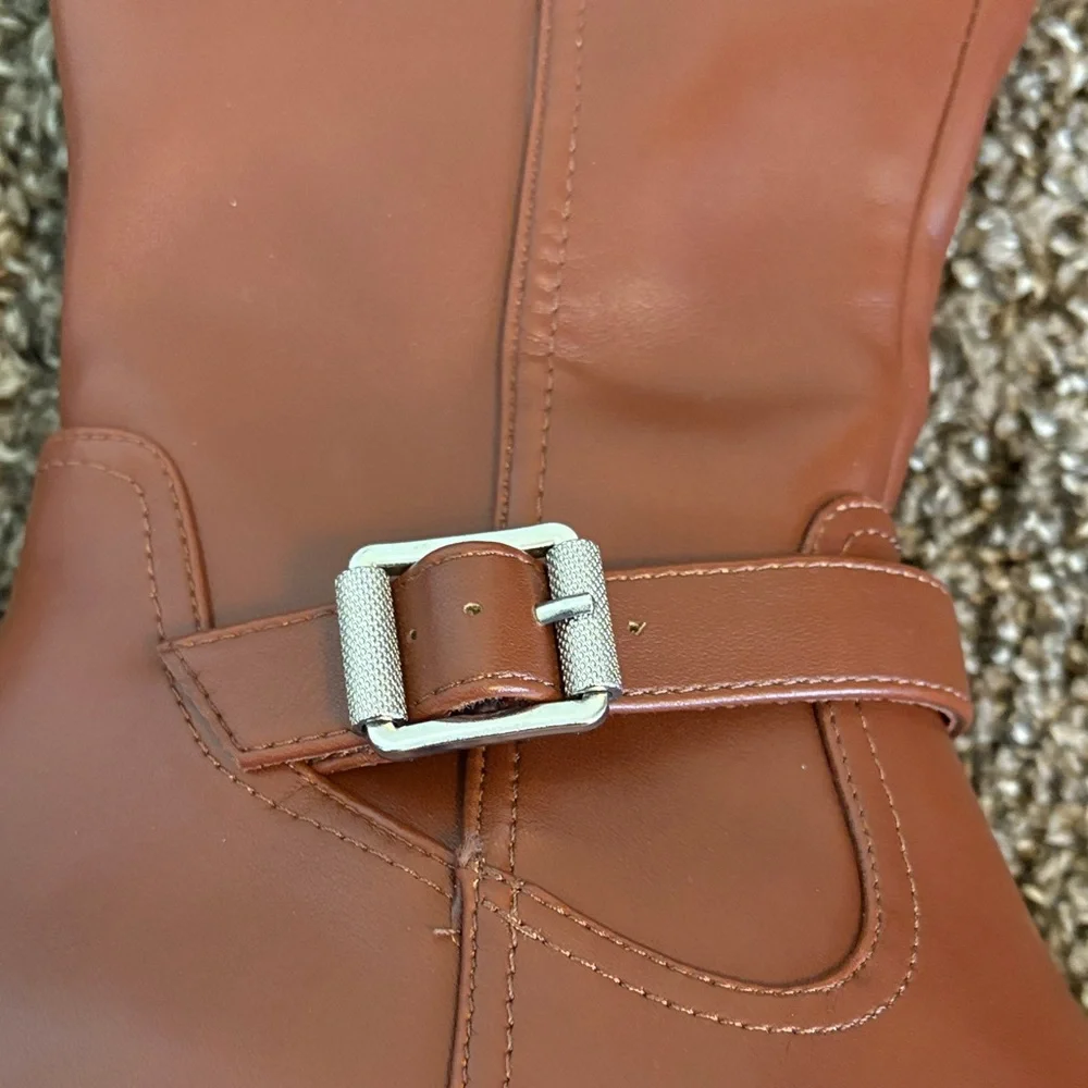 Dolce Vita Brown Over the Knee Boots - Picture 2 of 7